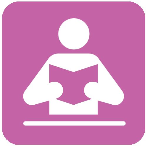 Grafisk illustration för bibliotek