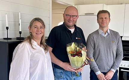 Hanna Andersson, Øistein Solberg och Johan Örnberg