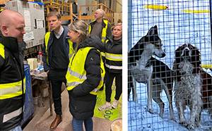 Företagsbesök - Svensk Trälackering