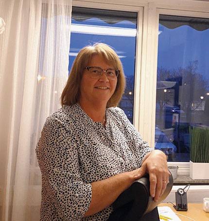 Anna-Lena Bryntesson, medicinskt ansvarig sjuksköterska på Eda kommun