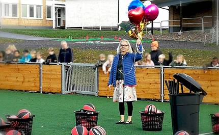 Invigning skolgård Gärdesskolan