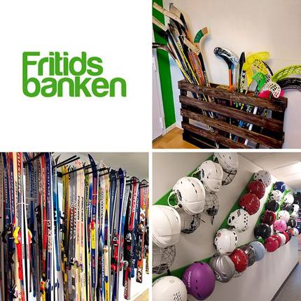 Collage från fritidsbanken